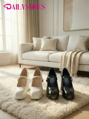 Giày Cao Gót Mary Jane 7 phân GCGMJ7001